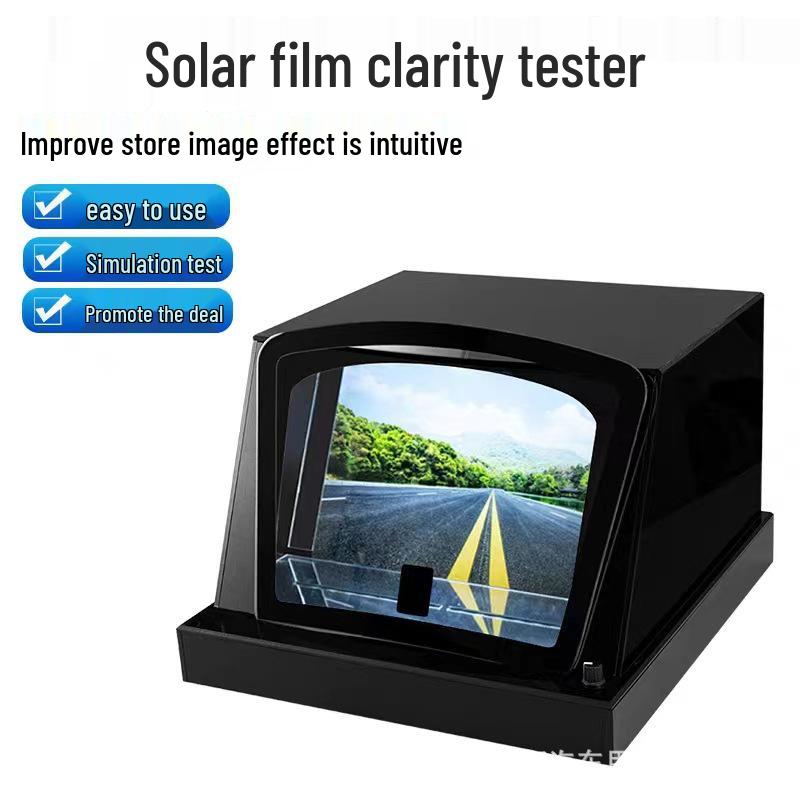 Solar Film Clarity and UV Test Device for Car Heat Insulation