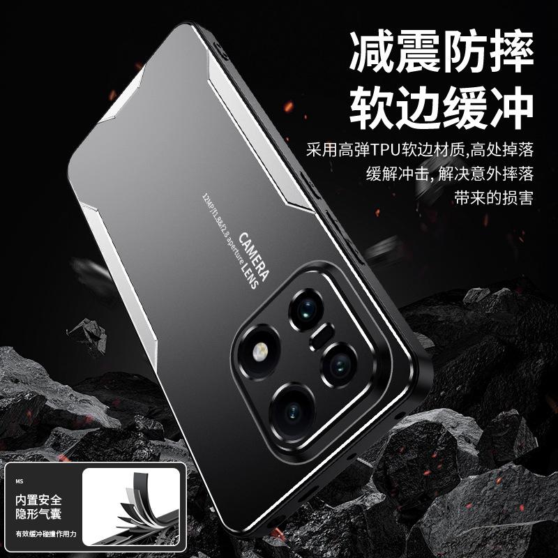 Подходит для one plus 15 треугольное лезвие чехол для мобильного телефона металлический one plus ACE6 матовый 1 + Turbo6 противоударный защитный чехол