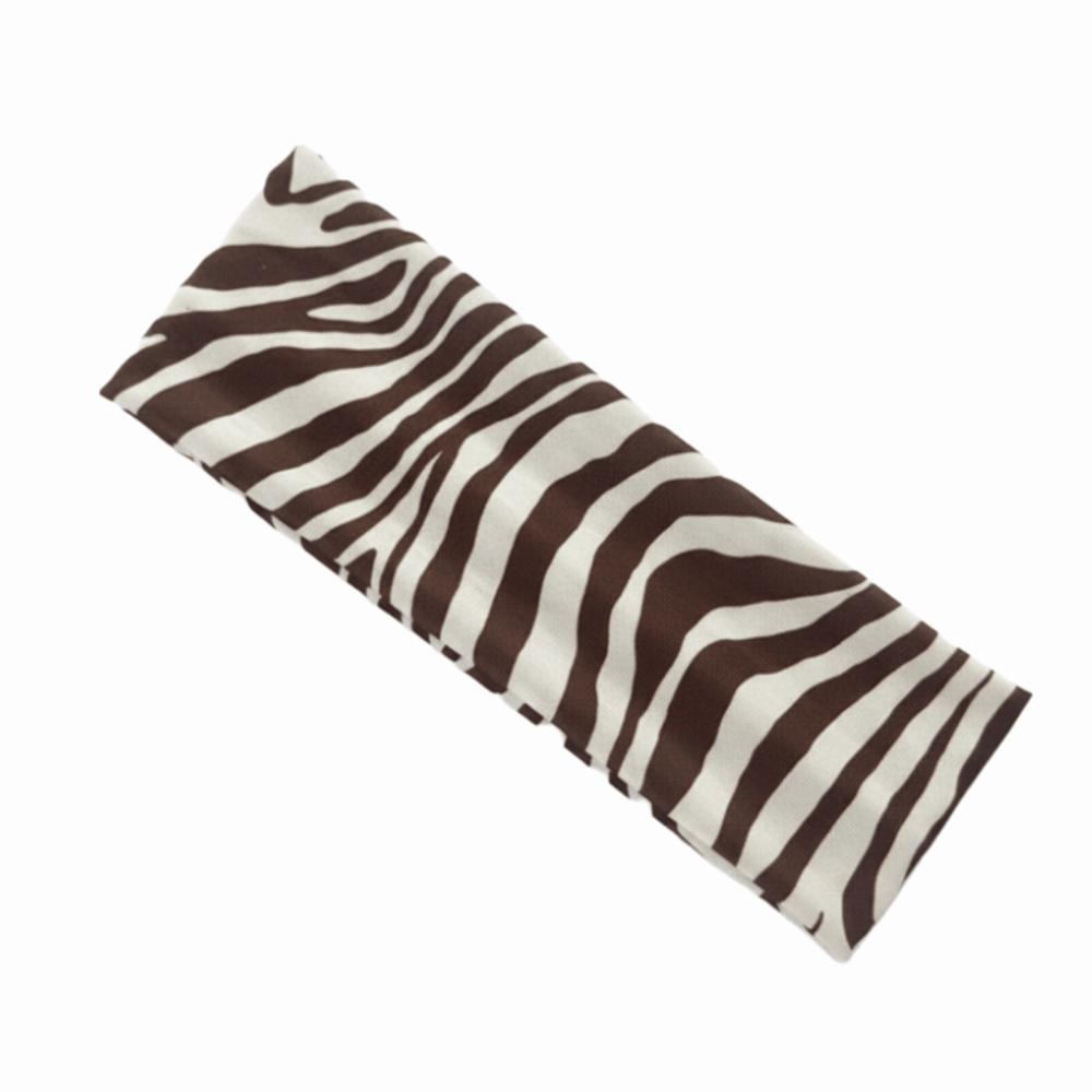 Wide-brimmed Zebra-print Headband High Elasticity Yoga Headband New Wide Brim Headband Sports