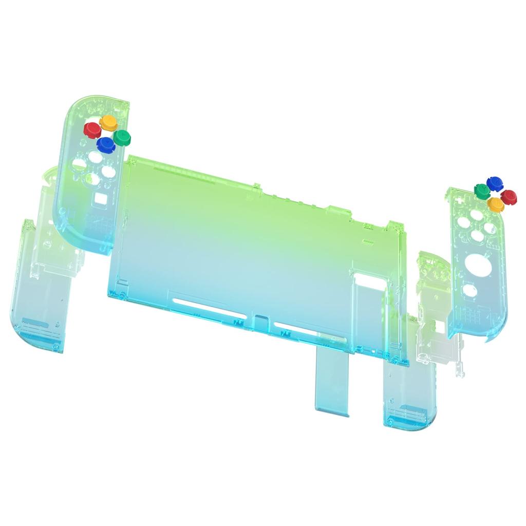 Сменный чехол для eXtremeRate Switch Корпус Switch с индивидуальным корпусом не поставляется с задней панелью для Switch и ручкой-держателем