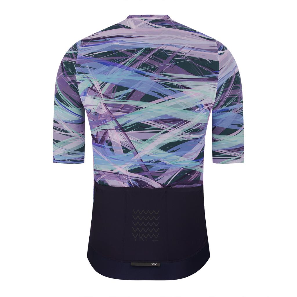 YKYWBIKE 2026 Men's Cycling Jersey Slim Fit Soft Light Road Bike Jersey Summer Breathable MTB Maillot Short Sleeve Shirt