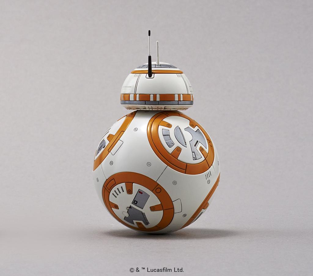 Пластиковая модель BB-8 и R2-D2 из вселенной Звездных войн 1/12