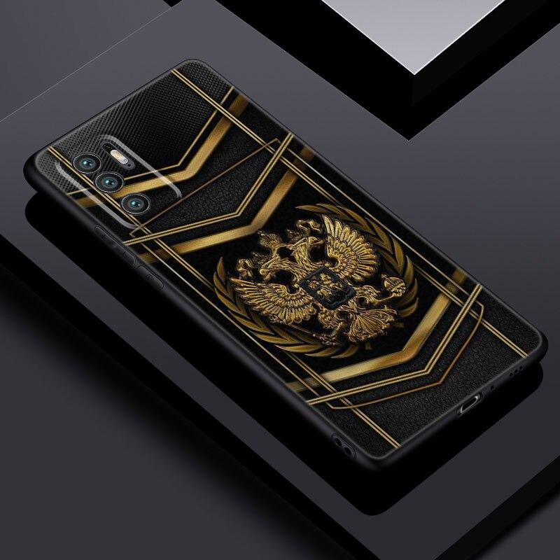 Чехол для телефона с эмблемой российского флага для Xiaomi Redmi Note 11 10 9 8 Pro 11T 5G 10T 10S 9S 9T 9i 9C 9A 8T, мягкий черный чехол из ТПУ