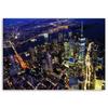 Печать на холсте, Нью-Йорк ночью