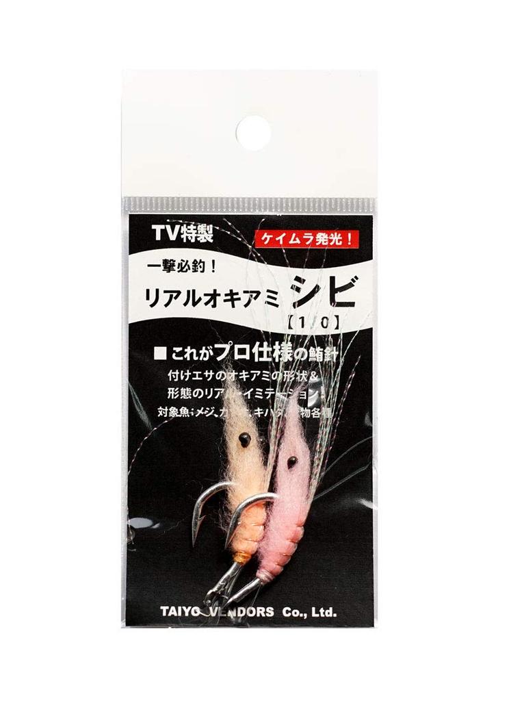TAIYO VENDORS Настоящий Криль Сиби Абрикосовый и Розовый 1/0 2