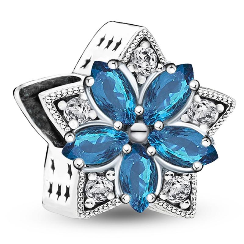 Медные Синие Сова Девочка Луна Звезда Подсолнух Птица Шармы Бусины Подходят для Оригинальных Пан Браслетов Браслетов Изысканные Ювелирные Изделия Подарок