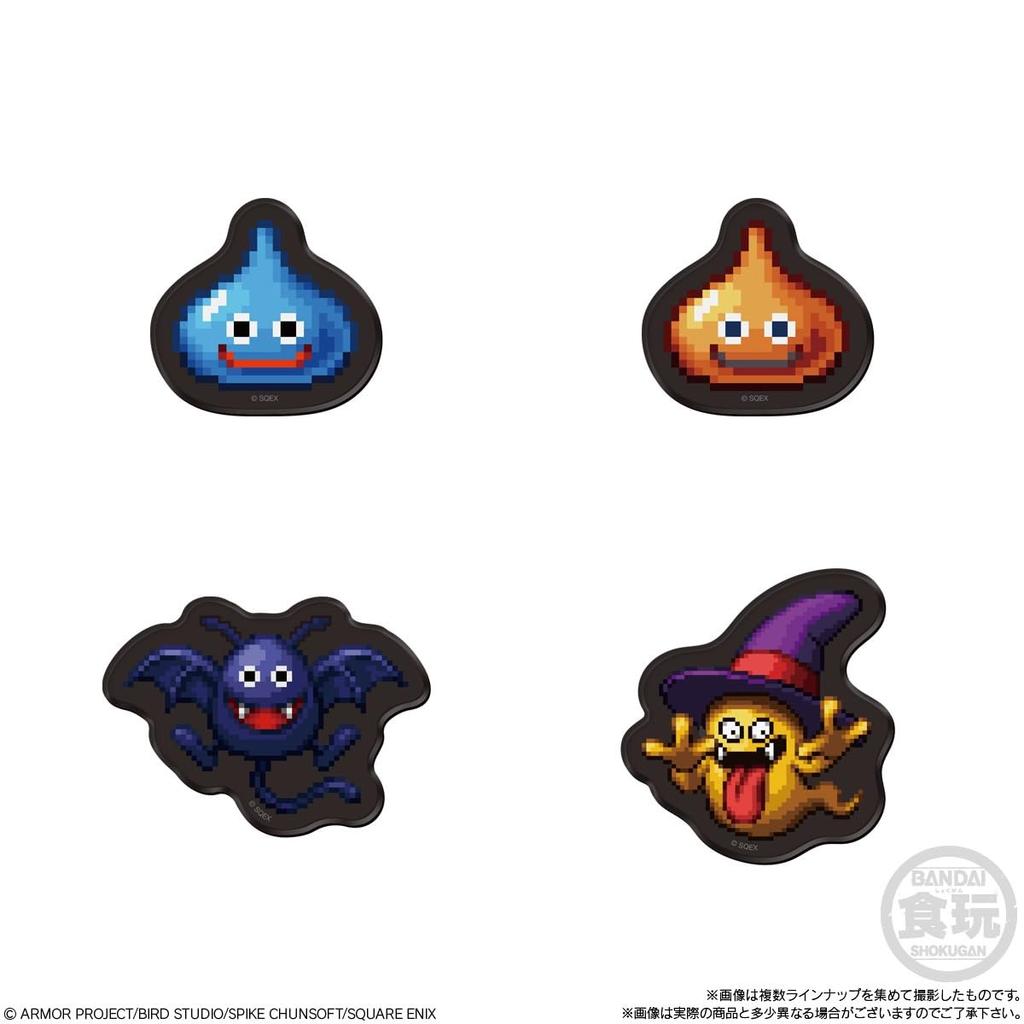 Магниты с персонажами Dragon Quest - Трилогия Рото - Коробка из 14 штук (Конфеты-игрушки)