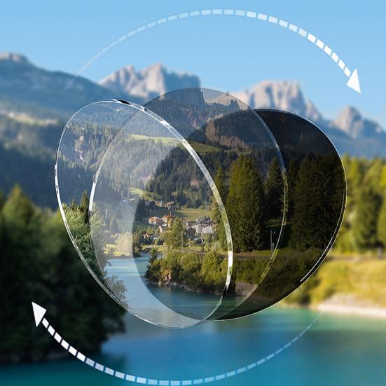 Фотохромные прогрессивные бифокальные очки для пресбиопии для пожилых людей Очки для чтения Clear View Защита глаз