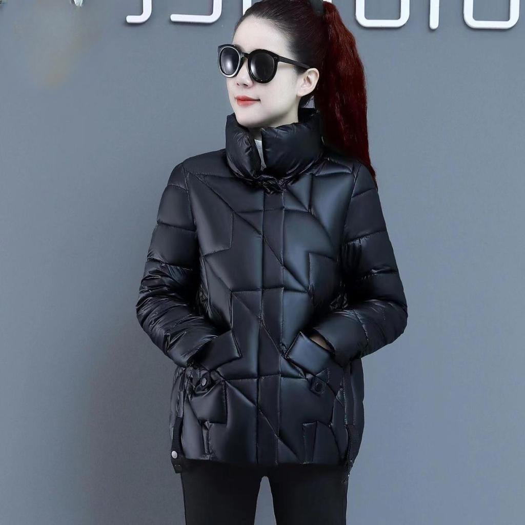 Легкая и тонкая теплая хлопковая куртка с воротником-стойкой нового стиля, не требующая стирки