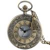 Vintage Big Roman Pocket Watch Classic Pattern Pocket Watch European and American Necklace Roman Pocket Watch