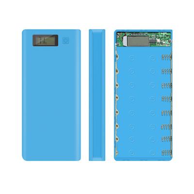 Корпус для аккумуляторов Power Bank с ЖК-дисплеем, двойной USB, для 8 шт. аккумуляторов 18650, корпус