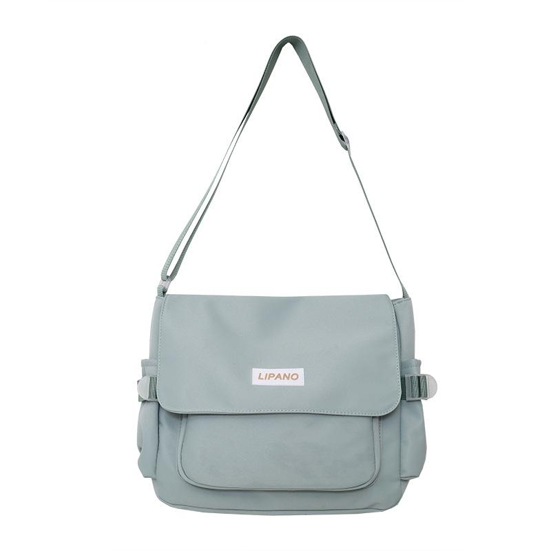 Ins студенческая сумка-мессенджер для колледжа классная повседневная рюкзак сумка через плечо, японская сумка женская Харадзюку ретро почтальонская сумка мужская