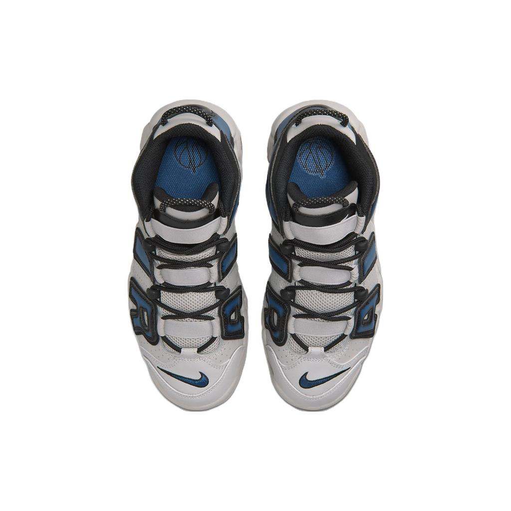 Nike Air More Uptempo 96 GS Industrial Blue Kids Sneakers Grey Light-Iron-Ore Iron-Grey FJ1387-001