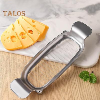 Нержавеющая сталь слайсер для сыра, проволочный слайсер для масла для блочного сыра, эффективная нарезка сыра, лопаточка для тортов, фруктов, кухни, дома, подарок