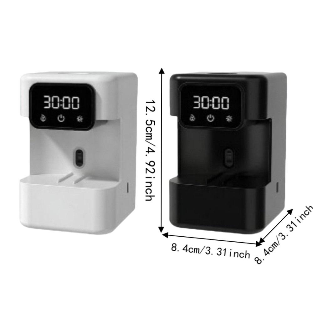 3 Toothbrushes Slots Toothbrush Sterilizer Rechargeable Toothpaste Dispenser Adults
