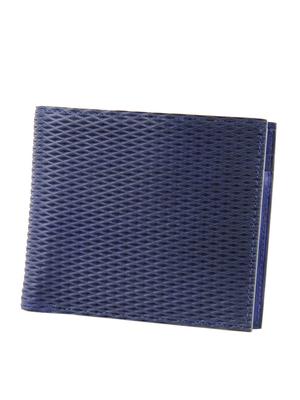 Черный Dakota Black Label Reticolo складной кошелек темно-синий [Dakota Label] BL-626100-60