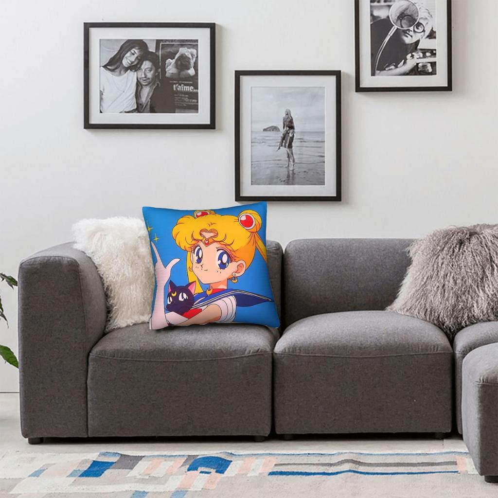 Sailor Moon Pillow Case Morden Pillow Cover Design Pillowcases For Sofa Home Decoration