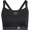 X Stella McCartney однотонный спортивный бюстгальтер средней поддержки женское нижнее белье черный HD9097