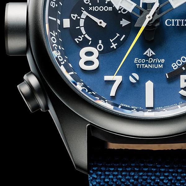 Citizen BN4065-07L ( Watch PROMASTER LAND Series Solar-powered Eco-Drive Alticron) Round Watch Blue