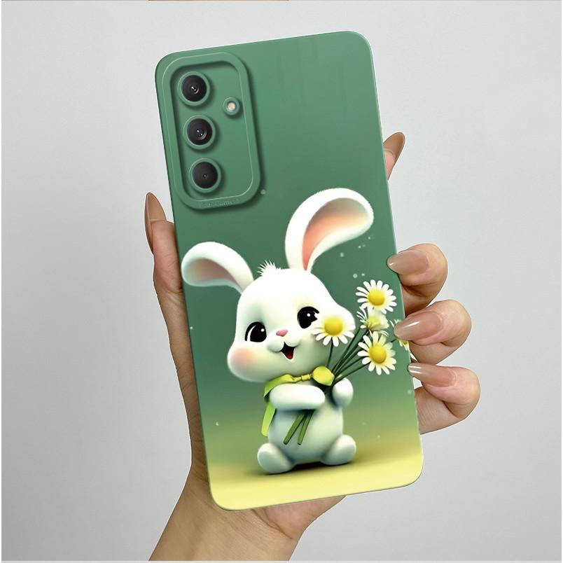 Чехол для телефона Samsung Galaxy M35 5G Бампер Силиконовый Ударопрочный Красивый Чехол с Бабочками и Цветами для Galaxy M 35 M55 Funda