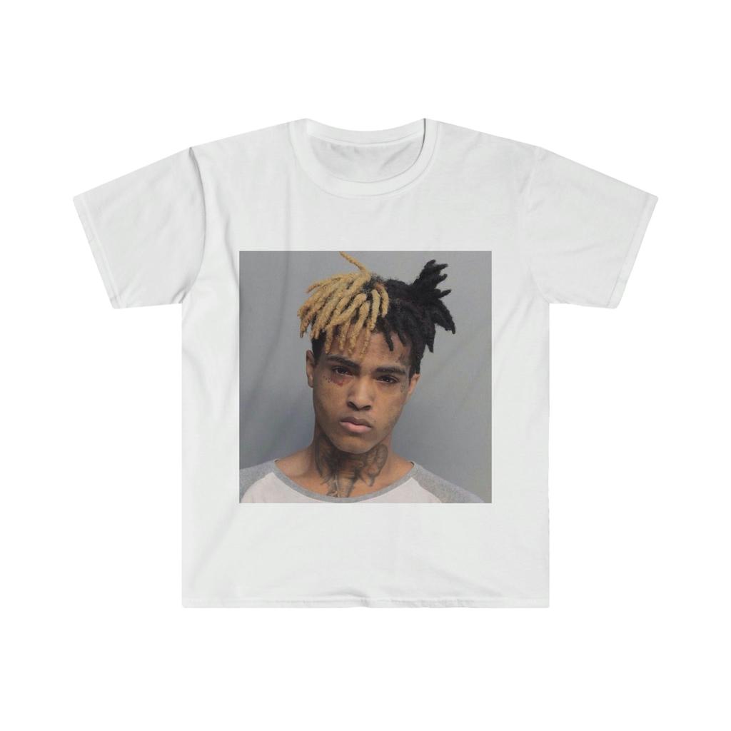 Популярная американская футболка в стиле рэп от XXXTentacion с принтами в уличном стиле, короткими рукавами и удобным повседневным дизайном