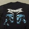 Подарок для друзей с принтом группы Dismember Черная Хлопковая Футболка Все Размеры AE141 Унисекс Футболка