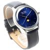 Часы STAC Made in Japan Domestic Watch 36 мм, старинные, ретро, унисекс, с фазами Луны, сине-черные [The Stack] мужские, женские, ST-MF001