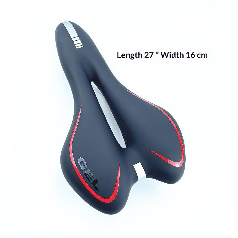 Cycling Seat with Sponge and PU Leather for Shockproof Comfort on Long Distance Journeys