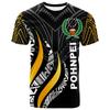 Pohnpei Micronesia 3D Printed T Shirt Men Women Graphic T Shirt Fashion Short Sleeves Male Clothing Tops Oversize Tee Shirts