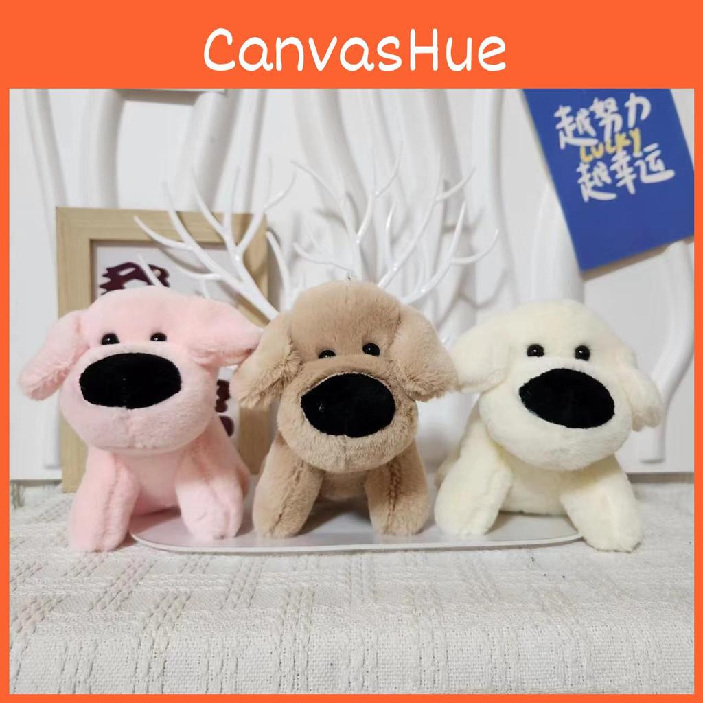 Cute Adorable Puppy Keychain Cartoon Kids Backpack Decoration Plush Keyring Doll