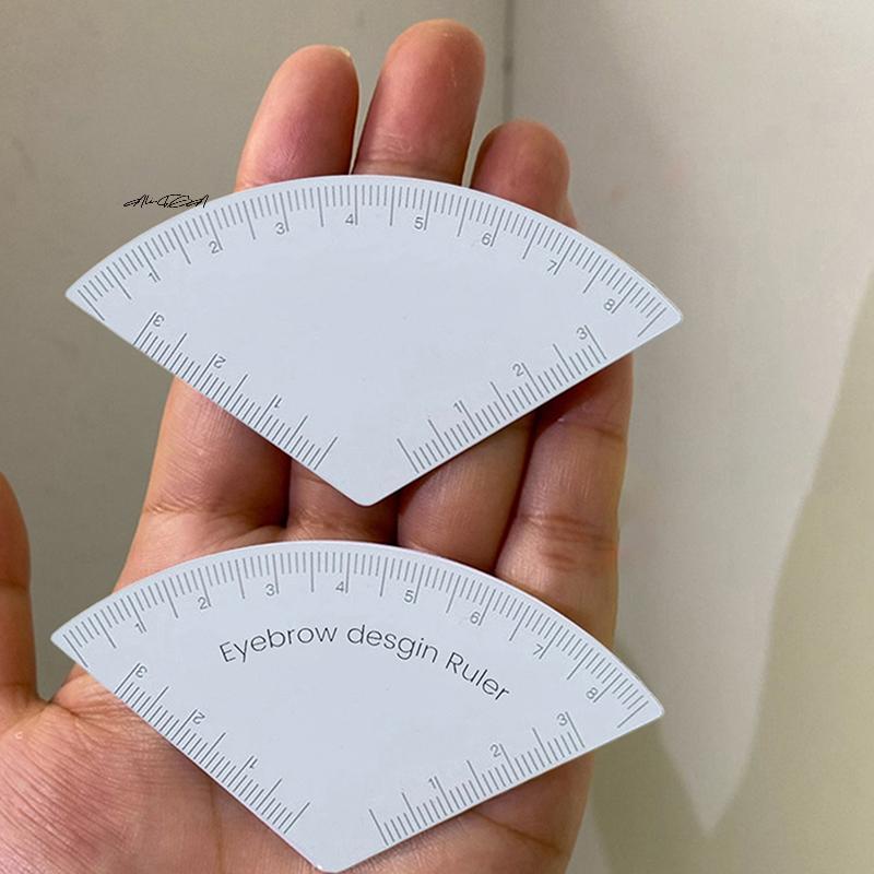 Fast Drawing Eyebrow Design Ruler Microblading Mapping Tool Permanent Makeup Shaping Guide Ruler for Tattoo Supplies Reusable