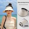 Foldable UV-Protective Breathable Summer Sun Hat with Large Brim