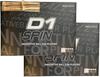 Мячи для гольфа Honma Golf D1 SPIN с бонусом [2 дюжины] (белый) (2 дюжины)
