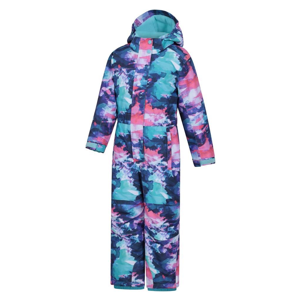 Mountain Warehouse Childrens/Kids Cloud Print Waterproof All In One Snowsuit