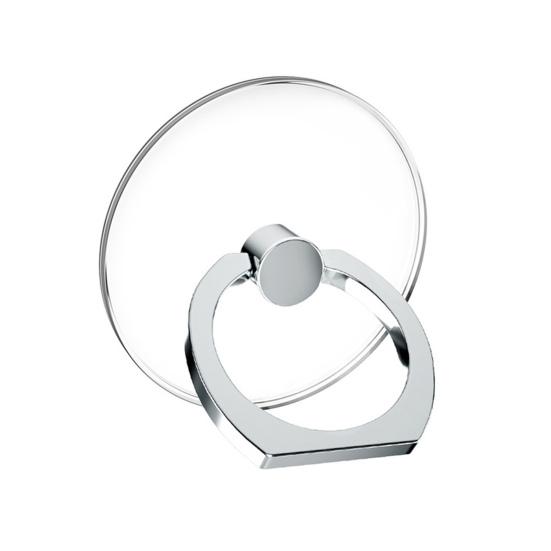 Кольцо-держатель для телефона на палец, вращающийся, с сильным универсальным мини-акриловым кольцом