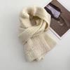 New Wool Knitted Scarf for Women In Winter Japanese Fashion Versatile Warm Student Scarf Skin Friendly and Soft