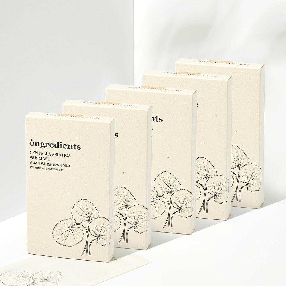 Ongredients Маска из центеллы азиатской 95% (3 варианта)
