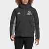 adidas W Vrct куртка ветрозащитная теплая куртка с капюшоном с буквами женская куртка черная FM2902