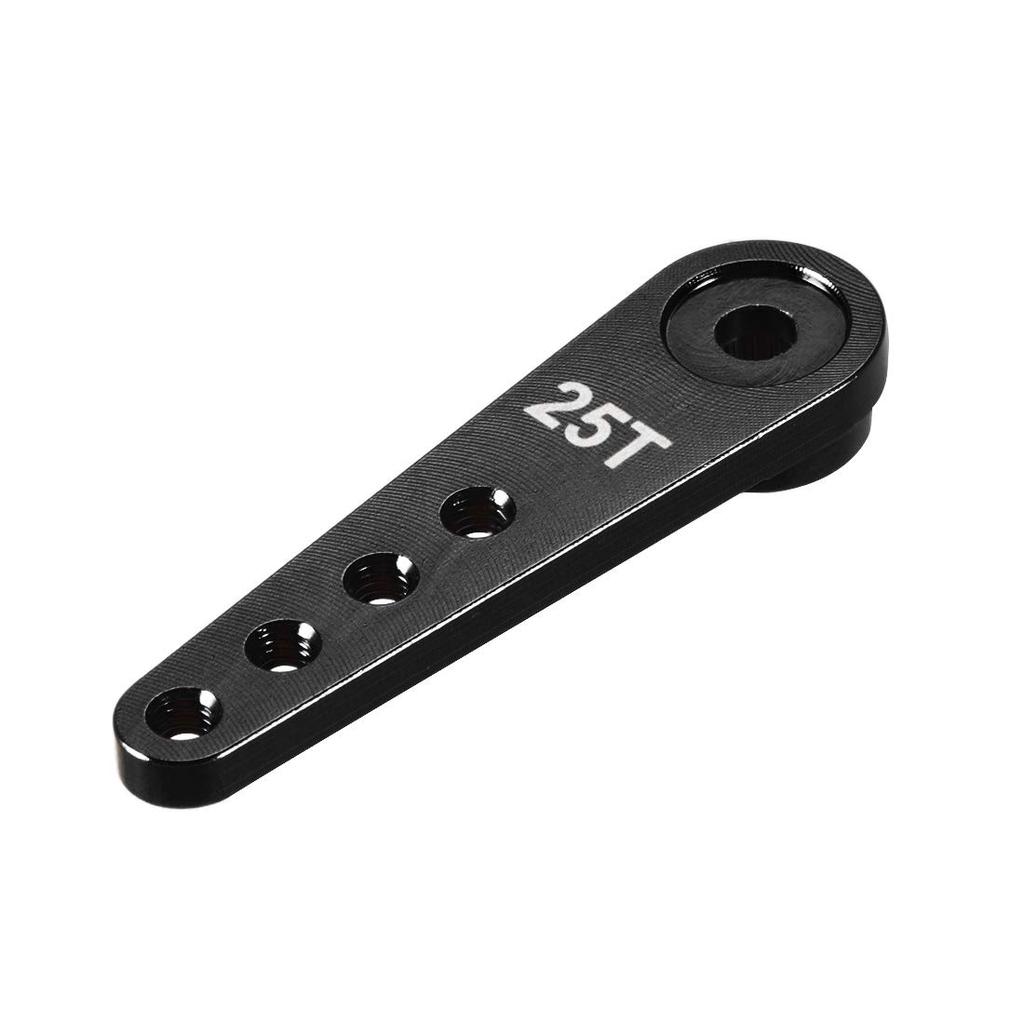 Uxcell 25TRC Серворука, Алюминиевая, M2.5, Черная, для Futaba Sabox RC Модели Автомобиля Лодки