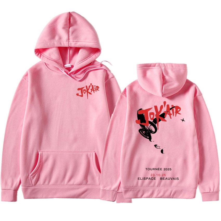 Women Graphics Print Hoodie World Tour Jokair Rapper Y2k Pullovers Music Album Spring Autumn Sweatshirts