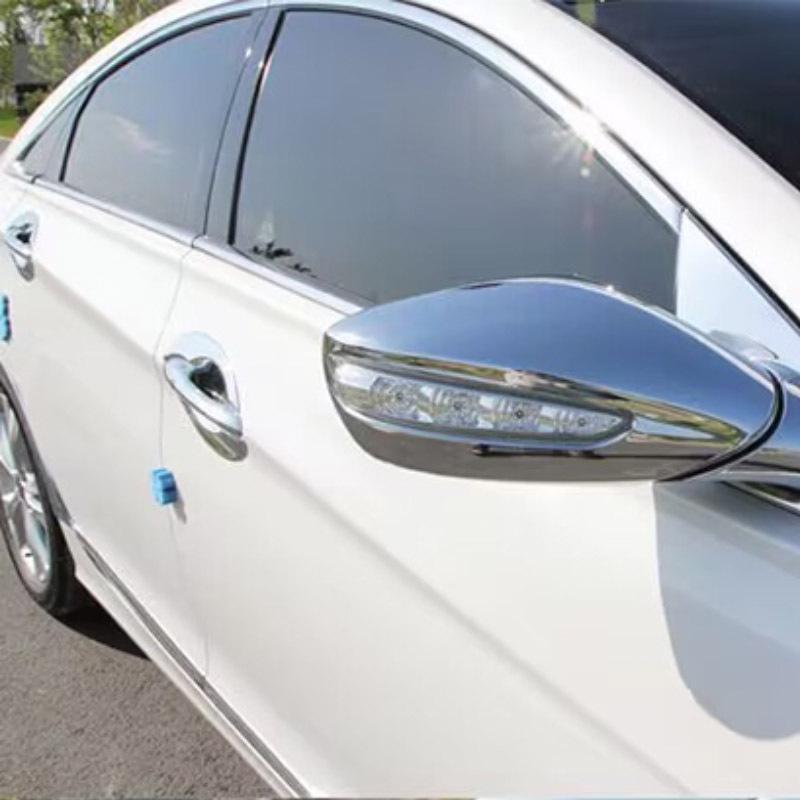 Хромированная накладка на зеркало заднего вида для Sonata 09-14