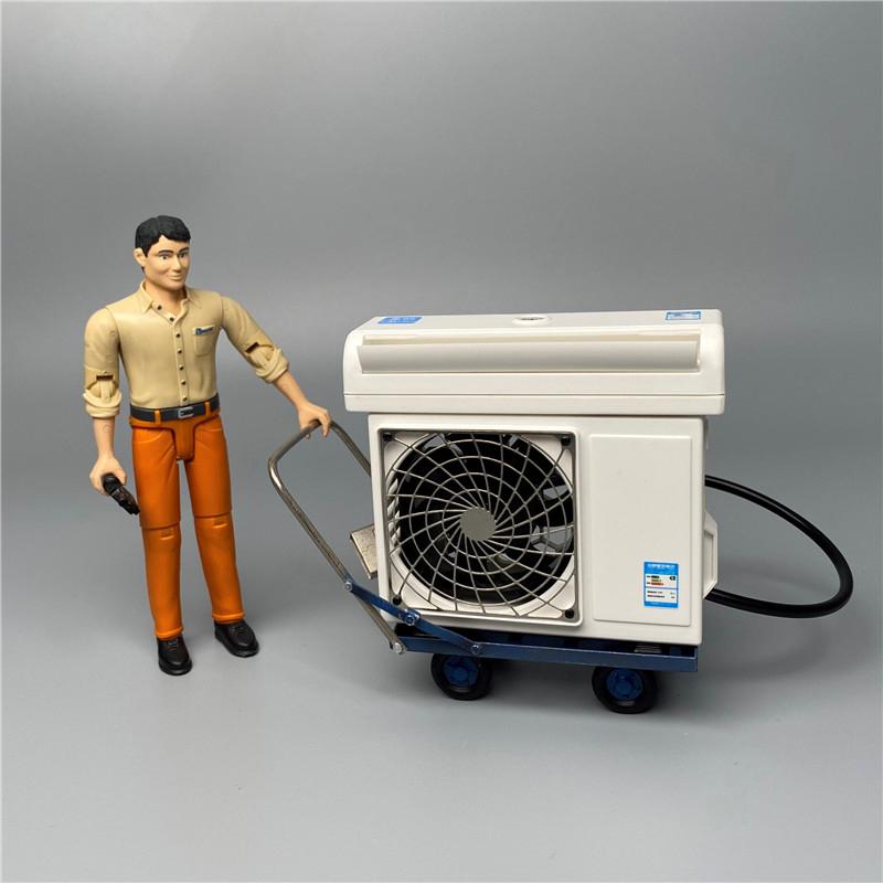 Модель кондиционера Re-ment Конфетные миниатюры Сцена Игрушка для 1/14 Tamiya RC Грузовик Самосвал SCANIA 770S VOLVO BENZ MAN Машина