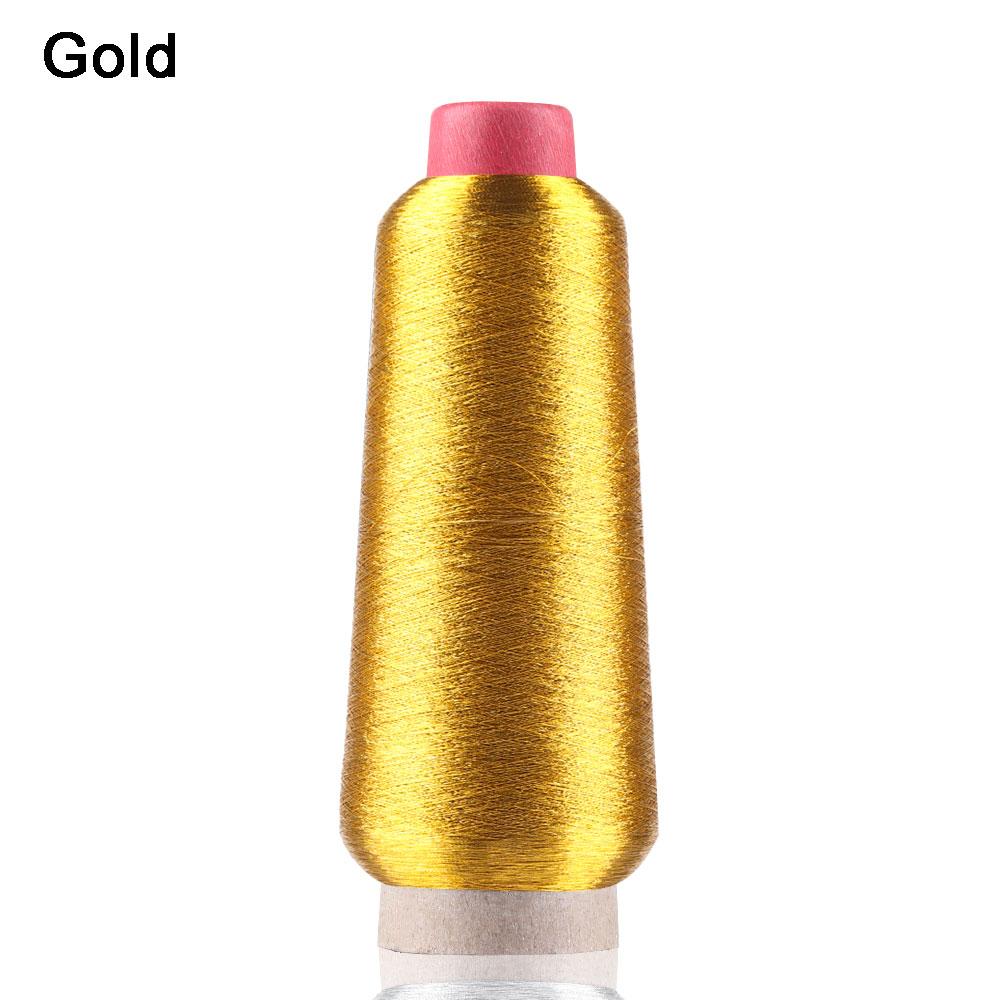 Hand DIY Handmade Metallic Yarn Cross Stitch Embroidery Thread Sewing Machine Gold/Silver Wire