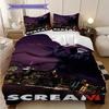 Pray Death Marilyn Manson'S Dark Artistry Threepiece Set 1 Duvet Cover 2 Pillowcase Without Core Bedding Set Christmas Birthday Gift
