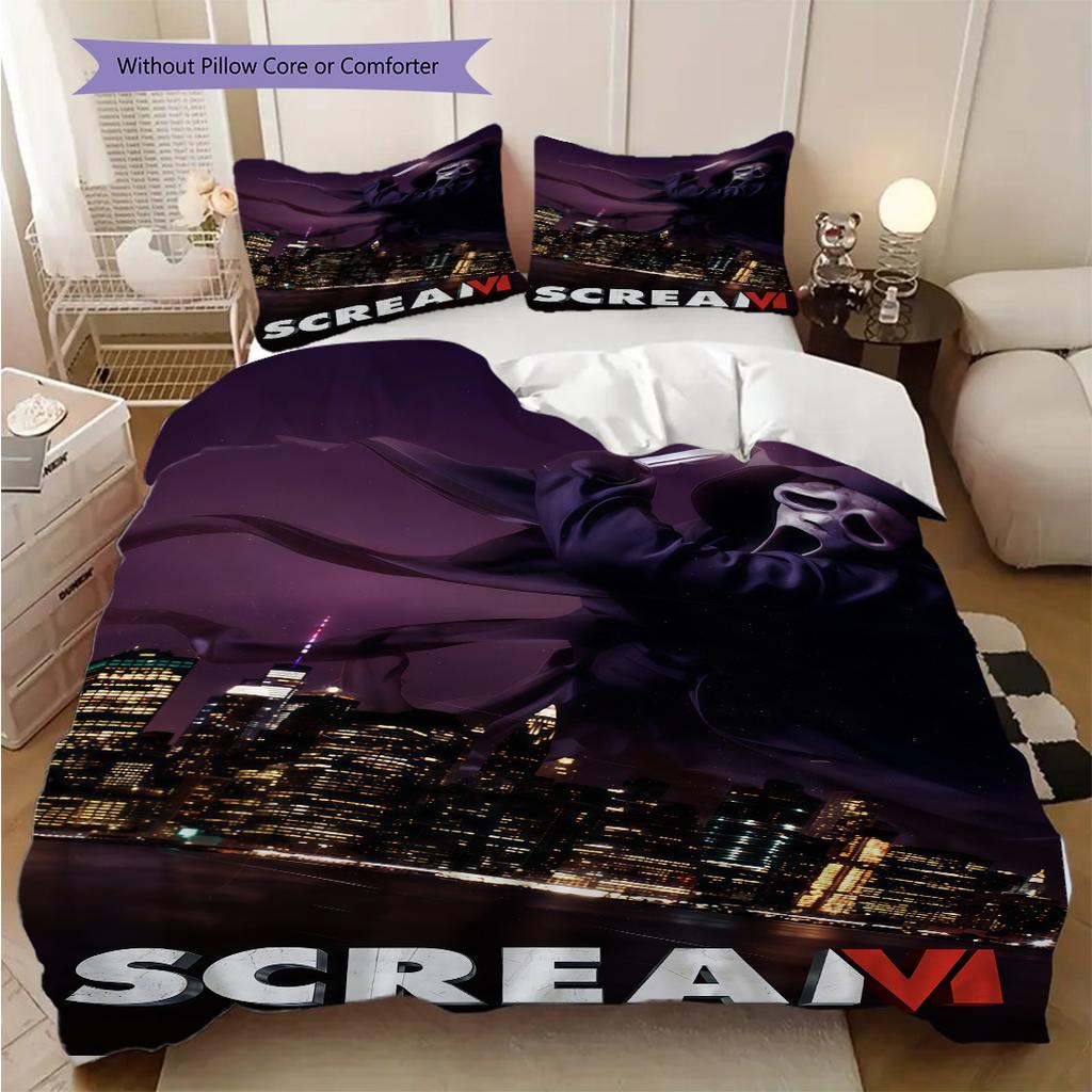 Pray Death Marilyn Manson'S Dark Artistry Threepiece Set 1 Duvet Cover 2 Pillowcase Without Core Bedding Set Christmas Birthday Gift