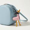 DIY Pu Leather DuckKeychain Hanger Bag Charm Cute Scarf Duck Pendant  Women