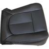 GXARTS Driver Side Bottom Replacement Leather Seat Cover Black #5B or 6B Compatible with Ford F250 F350 F450 F550 2011 2012 2013 2014 2015 2016