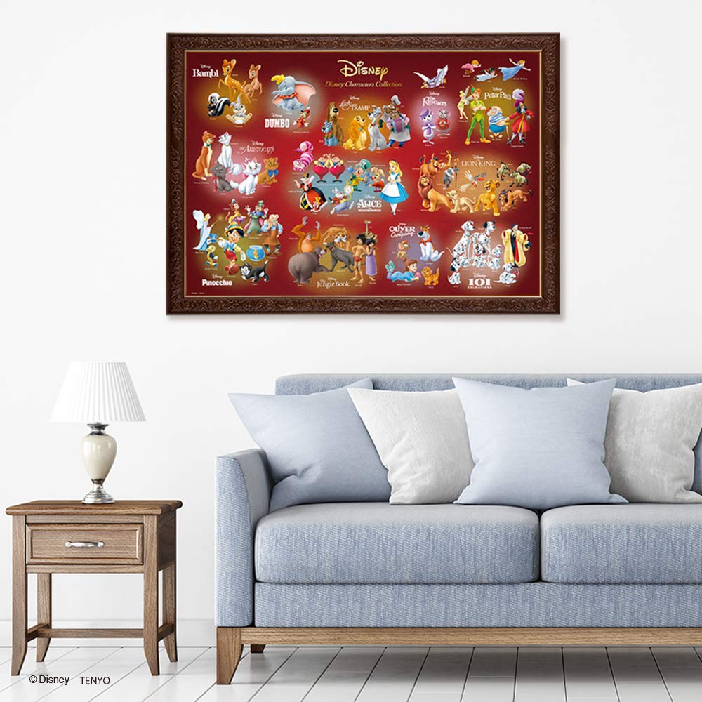 1000 Piece Jigsaw Puzzle Disney Characters Collection (51x73.5cm)