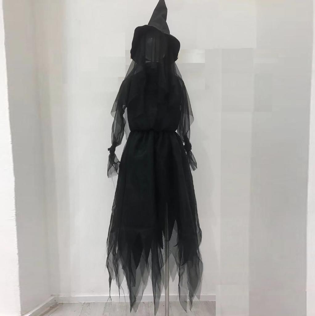 Хэллоуин Рука об руку Ведьма Дом Атмосфера Звукоизоляция Двор Украшения Светящийся реквизит Одежда