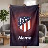 Atletico Nacional Custom Flannel Blankets Soft Warm Cozy Throws for Home Decor Holiday Gifts